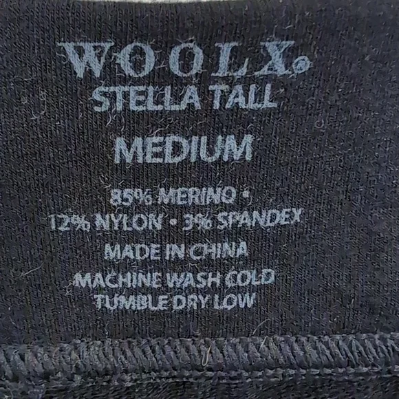 Woolx Stella TALL Medium Leggings Merino Wool - Picture 2 of 2